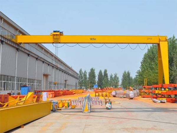 BMH type electric hoist semi gantry crane