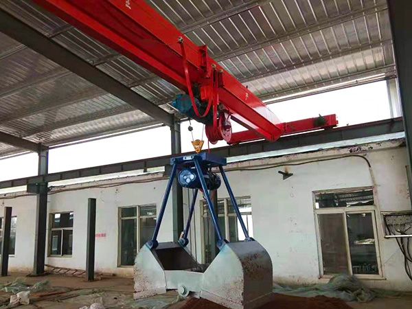 QZ type grab bucket bridge crane