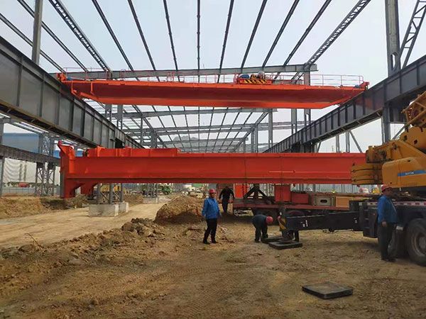 Double beam crane